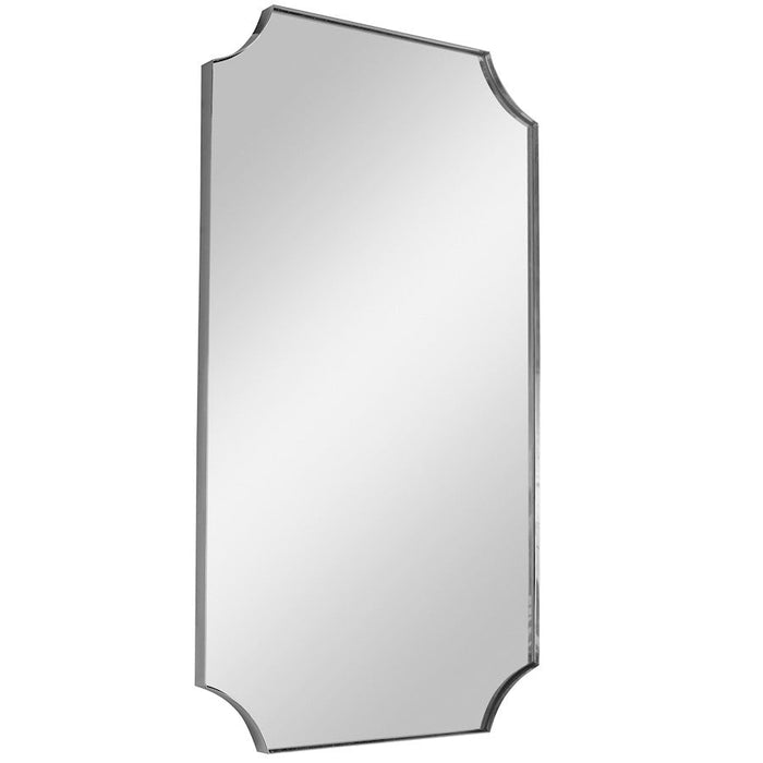 Uttermost Lennox Scalloped Corner Mirror