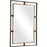 Uttermost Carrizo Gold/Bronze Rectangle Mirror