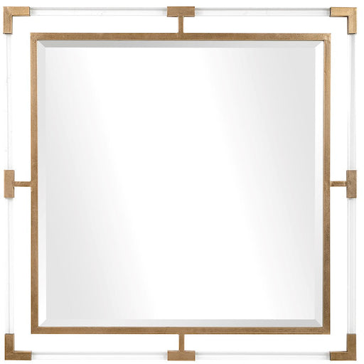 Uttermost Balkan Golden Square Mirror - 9714