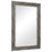 Uttermost Owenby Rustic Silver/Bronze Mirror