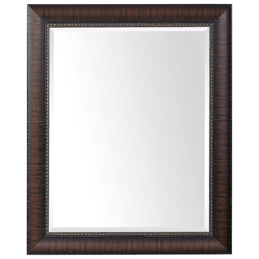 Uttermost Wythe Burnished Wood Mirror - 9726