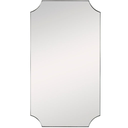 Uttermost Lennox Brass Scalloped Corner Mirror - 9727