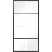 Uttermost Rousseau Iron Window Mirror - 9732