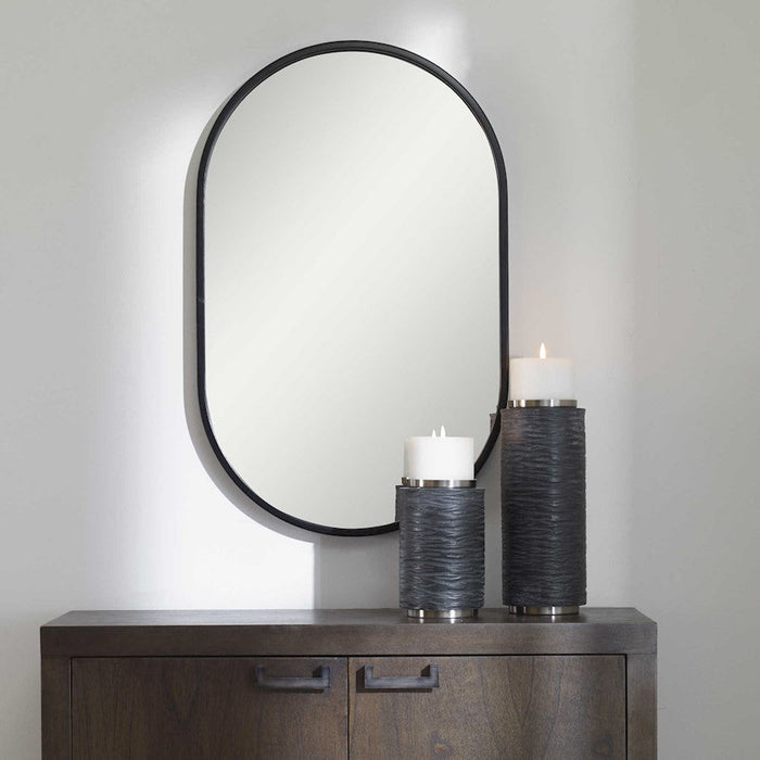 Uttermost Varina Minimalist Oval Mirror