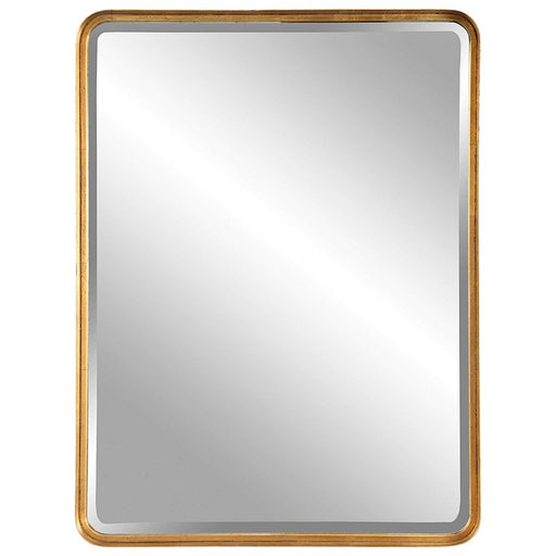 Uttermost Crofton Large Mirror, Antiqued Gold Leaf - 9739