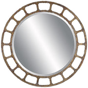 Uttermost Darby Distressed Round Mirror - 9759