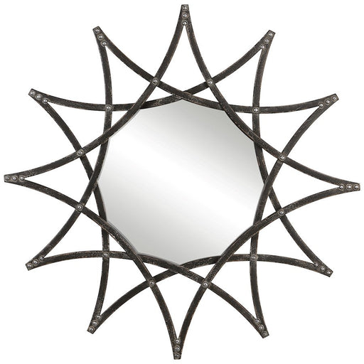 Uttermost Solaris Iron Star Mirror - 9766