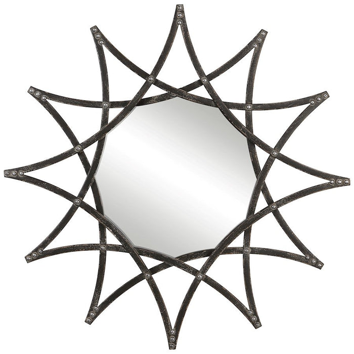 Uttermost Solaris Iron Star Mirror - 9766