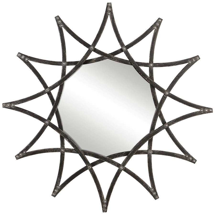 Uttermost Solaris Iron Star Mirror - 9766