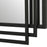 Uttermost Amherst Mirror, Matte Black