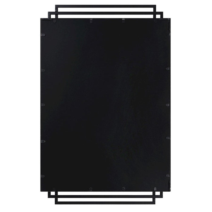 Uttermost Amherst Mirror, Matte Black