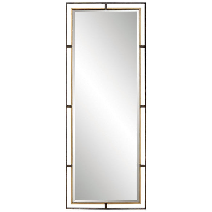 Uttermost Carrizo Tall Mirror, Rustic Bronze/Gold - 9776