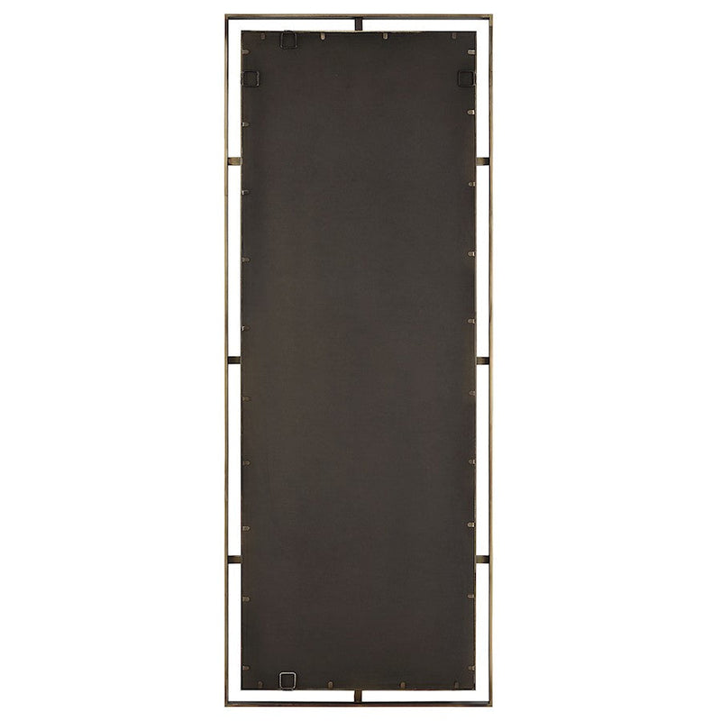 Uttermost Carrizo Tall Mirror, Rustic Bronze/Gold