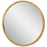 Uttermost Dandridge Round Mirror, Gold