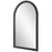 Uttermost Dandridge Arch Mirror, Distressed Matte Black