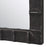 Uttermost Dandridge Arch Mirror, Distressed Matte Black