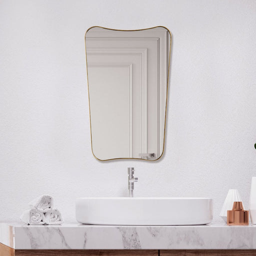 Uttermost Belvoir Brass Mirror - 9787