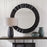 Uttermost Caribou Round Mirror, Dark Espresso