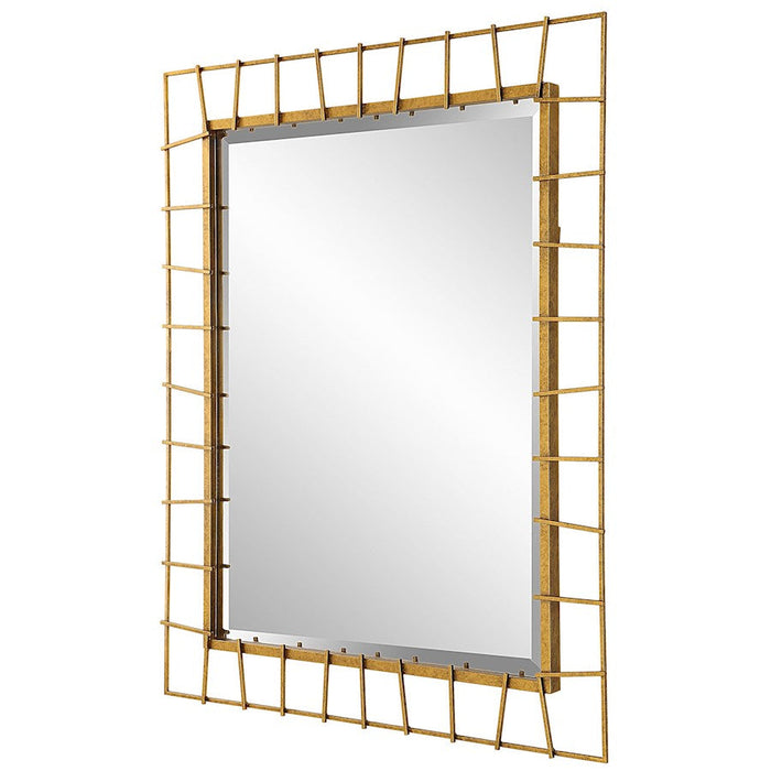 Uttermost Townsend Antiqued Gold Mirror