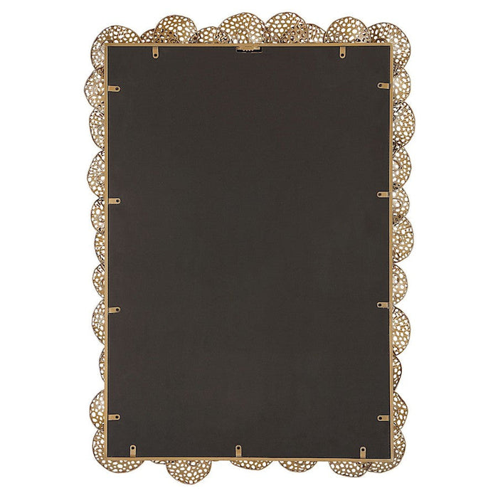 Uttermost Ripley Lotus Mirror, Gold