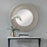 Uttermost Sailor'S Knot White Small Round Mirror