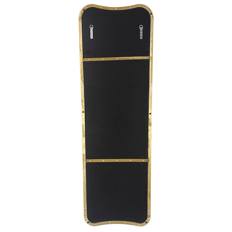 Uttermost Belvoir Large Antique Brass Mirror