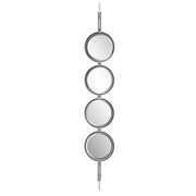 Uttermost Button Mirror, Silver - 9842