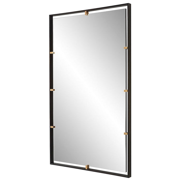 Uttermost Egon Rectangular Mirror, Bronze