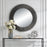 Uttermost Illusion Modern Round Mirror, Silver