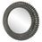 Uttermost Illusion Modern Round Mirror, Silver