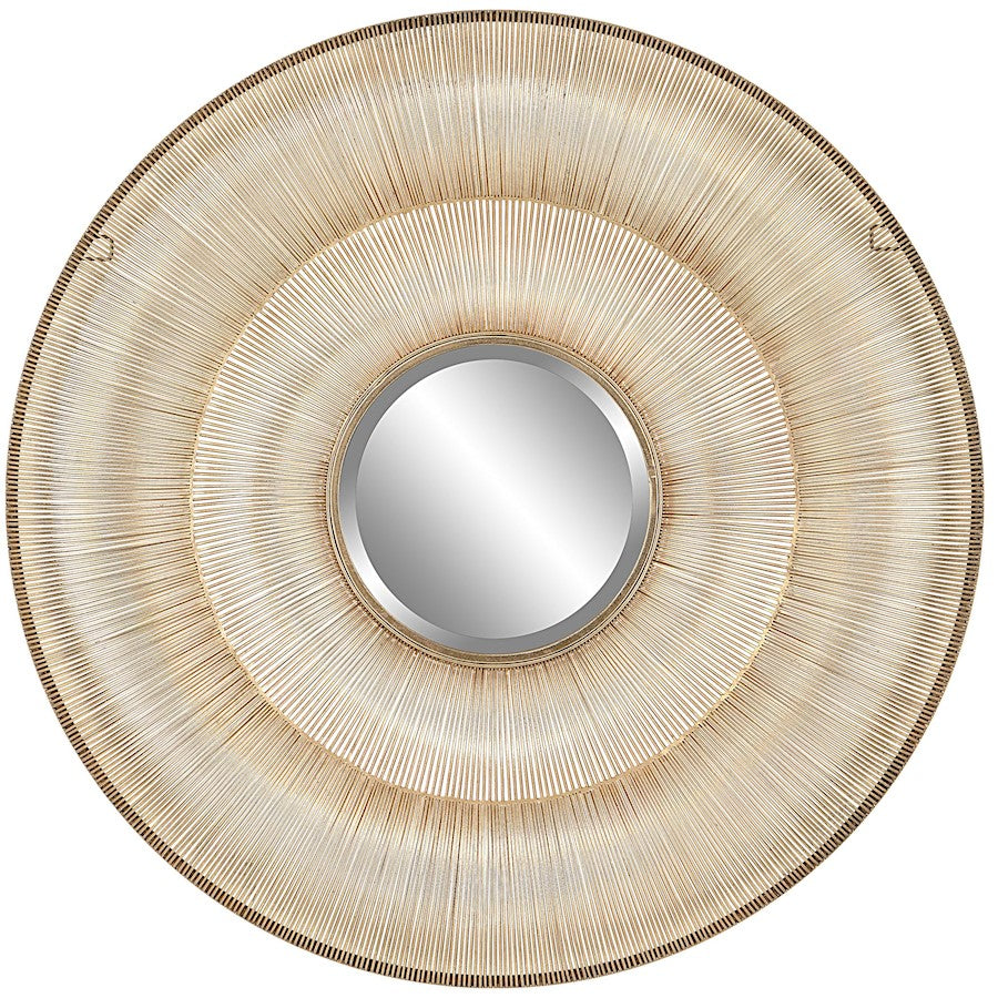 Uttermost Bauble Round Mirror, Gold Leaf - 9852