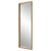 Uttermost Paradise Rattan Mirror, Gold