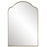 Uttermost Sidney Arch Mirror, Brushed Brass - 9896