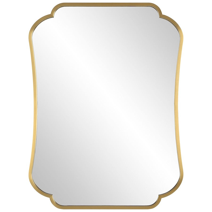 Uttermost Athena Brushed Brass Mirror - 9904