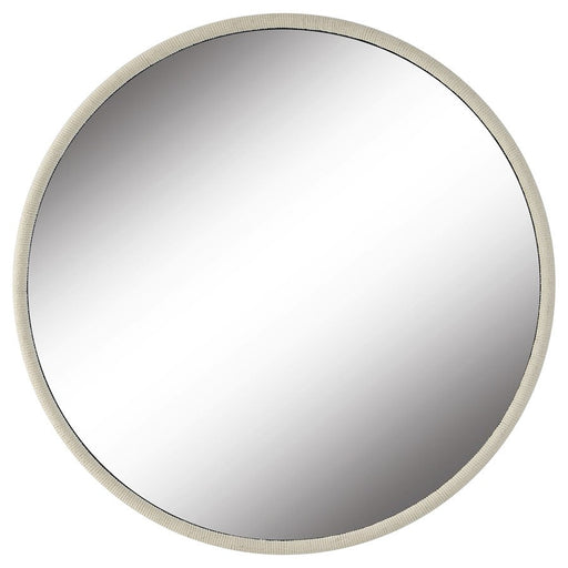 Uttermost Ranchero White Round Mirror - 9908