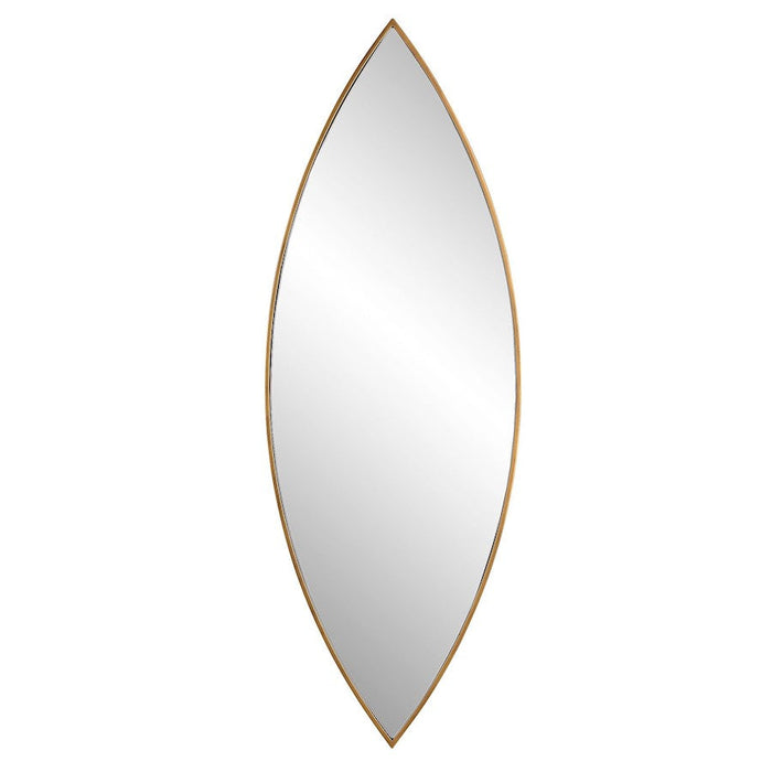 Uttermost Ellipse Gold Mirror, Antiqued Golden Bronze