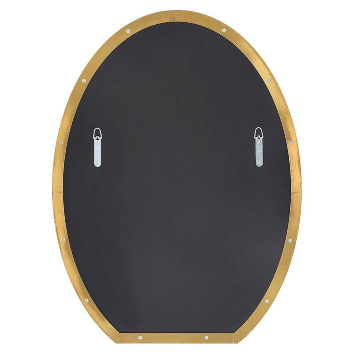 Uttermost Cabell Brass Oval Mirror