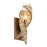 Varaluz Flow 1-Lt Sconce, Baguette/Natural Rattan/Natural