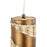 Varaluz Flow 1-Lt Cylinder Mini Pendant, Baguette/Natural Rattan