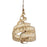 Varaluz Flow Twist Pendant, Baguette/Natural Rattan