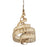 Varaluz Flow Twist Pendant, Baguette/Natural Rattan