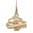 Varaluz Flow 6-Lt Twist Pendant, Baguette/Natural Rattan - 240P06BTR