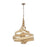 Varaluz Flow 6-Lt Twist Pendant, Baguette/Natural Rattan