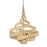 Varaluz Flow 6-Lt Large Twist Pendant, Baguette/Natural Rattan - 240P06LBTR