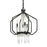 Varaluz Barcelona 4-Light Crystal Pendant, Onyx - 270P04OX