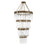 Varaluz Matrix 30-Light 4-Tier Chandelier, Havana Gold - 309C30HG