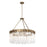 Varaluz Matrix 12 Light Pendant, Havana Gold - 309P12HG