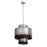 Varaluz Cannery 4-Light Tall Pendant, Ombre Galvanized - 323F04OG