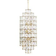 Varaluz Cubic 14-Light Foyer, Calypso Gold - 329F14CG