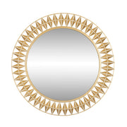 Varaluz Forever Round Mirror, French Gold - 342A01FG